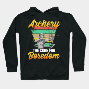 Archery: The Cure For Boredom Competitive Shooting Hoodie